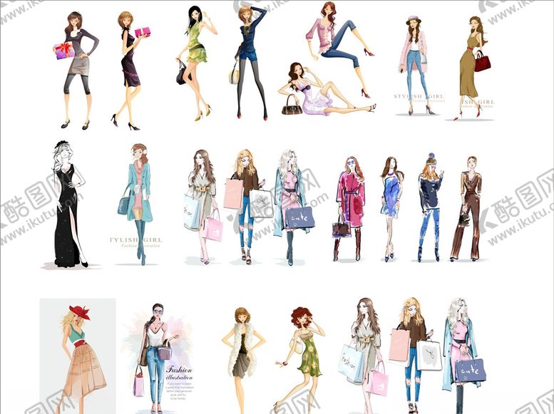 编号：72508409121840366205【酷图网】源文件下载-时尚女性