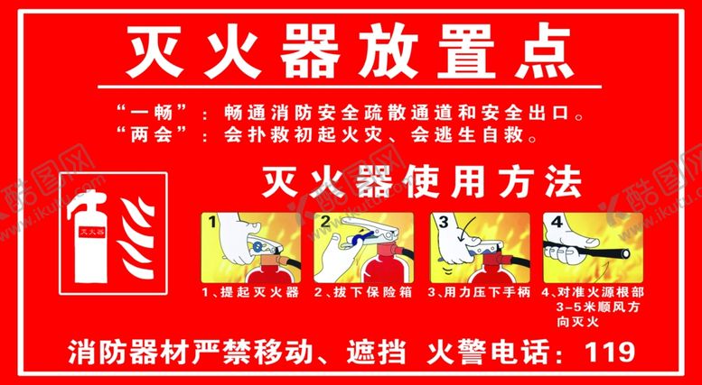 编号：70516902091439449151【酷图网】源文件下载-灭火器放置点