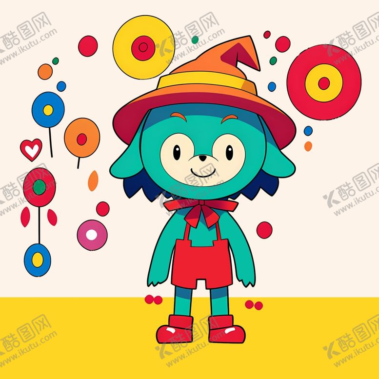 编号：85150701300003189535【酷图网】源文件下载-手绘卡通创意小朋友