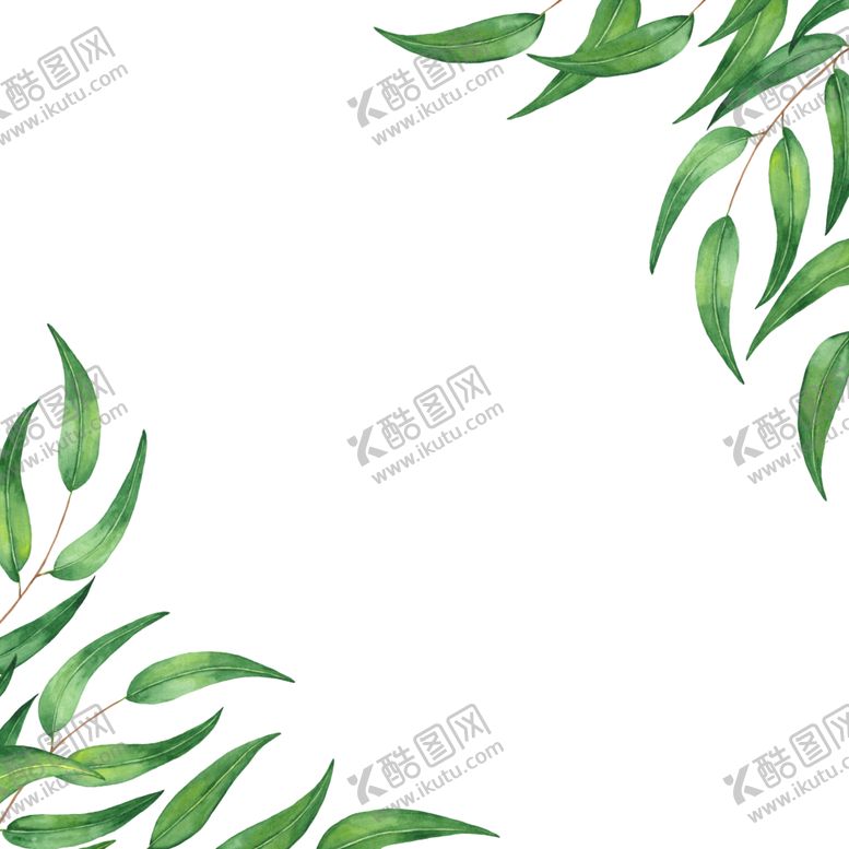 编号：82199206152223087041【酷图网】源文件下载-小清新水彩植物花朵