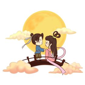 织女牛郎图标