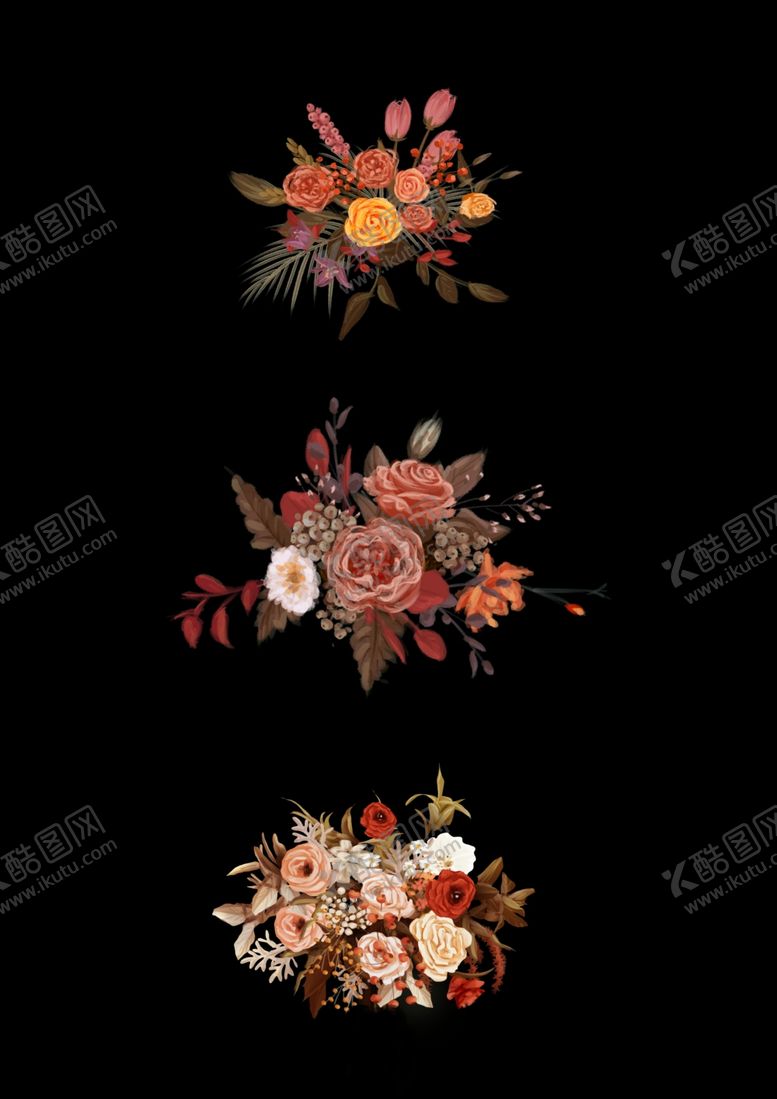 编号：21562009140942237389【酷图网】源文件下载-红色花艺