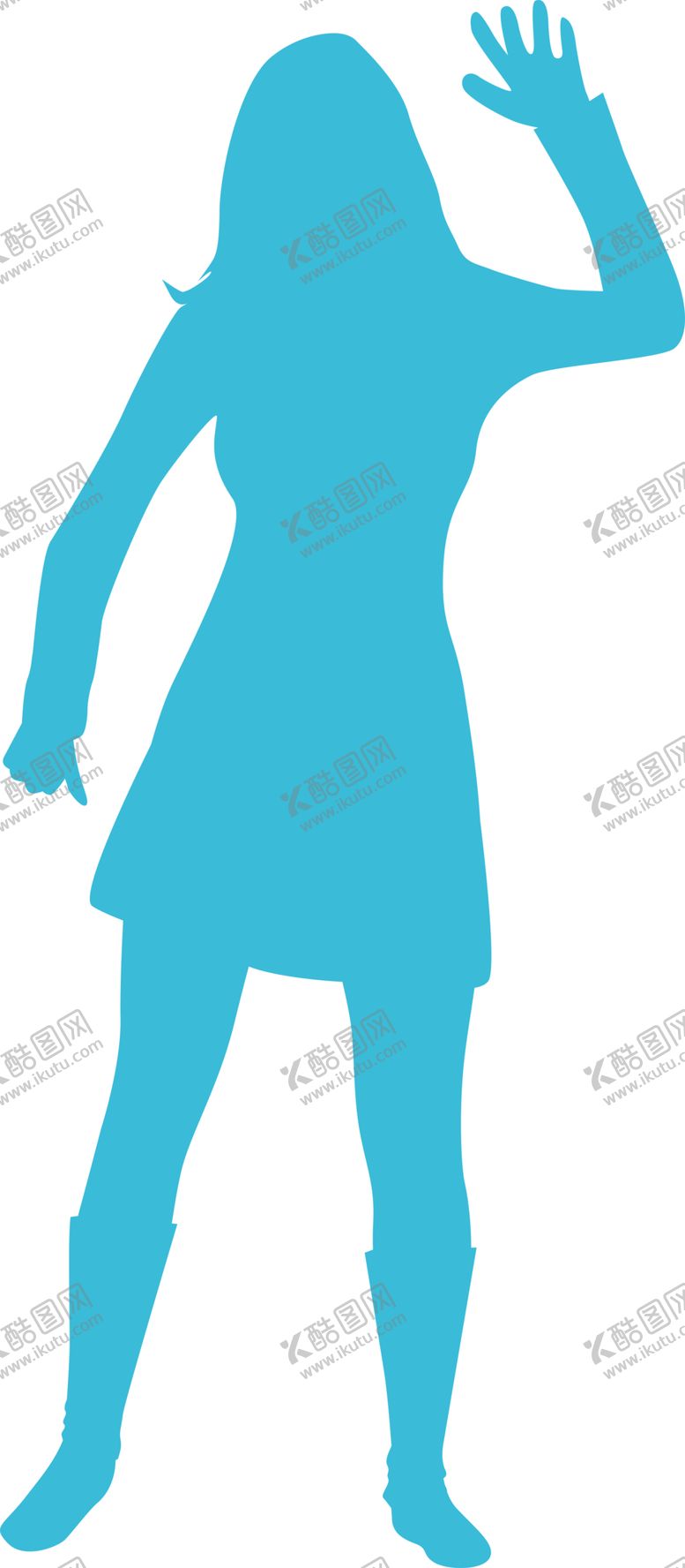 编号：53559506152009256101【酷图网】源文件下载-唱歌跳舞剪影