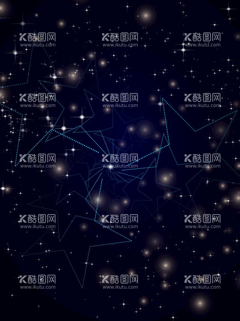 编号：59617809141152323801【酷图网】源文件下载-星空背景宇宙风科技