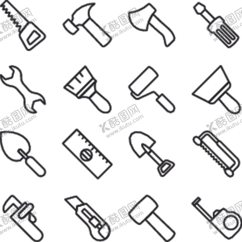 编号：88424609230718458035【酷图网】源文件下载-线性图标