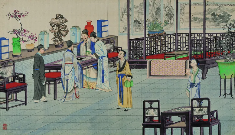 编号：14523710090606101620【酷图网】源文件下载-红楼梦  