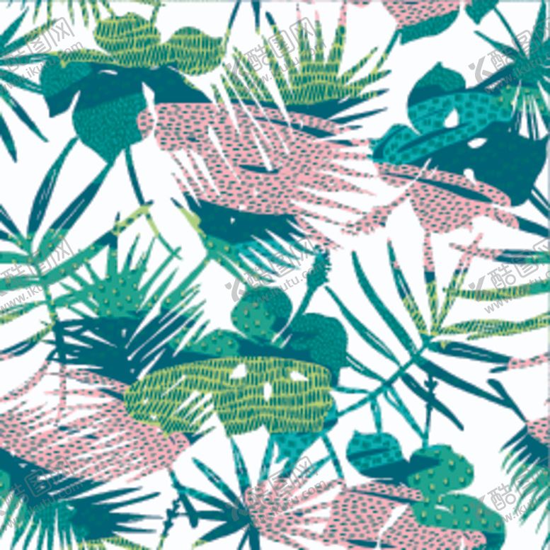 编号：72055509240912399214【酷图网】源文件下载-丛林无缝花纹