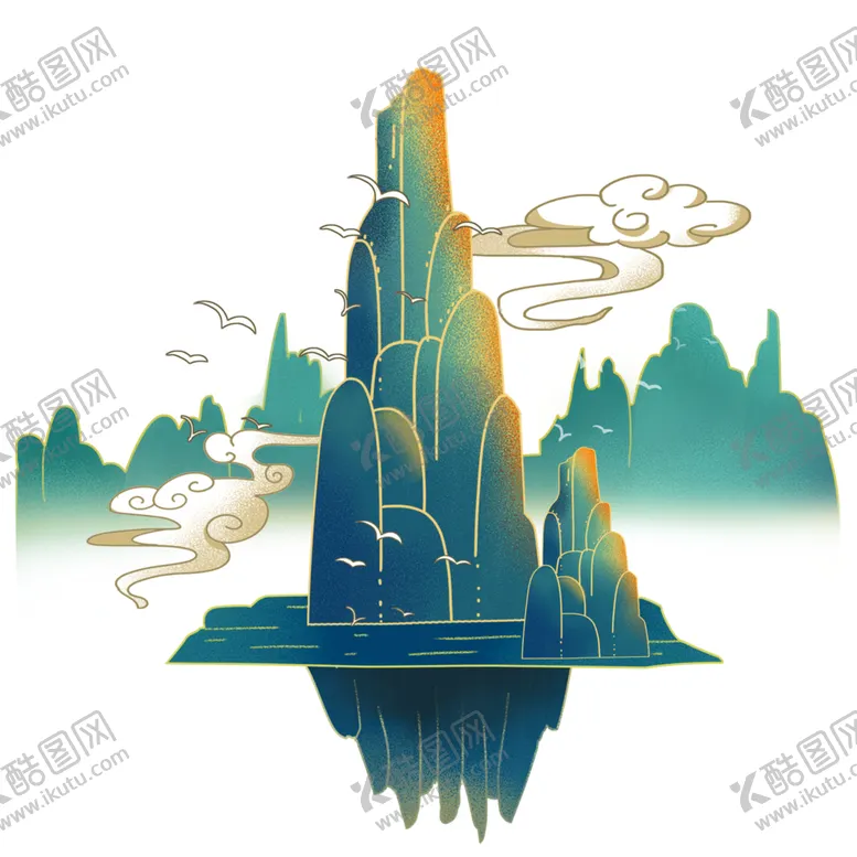 编号：34253704251458373535【酷图网】源文件下载-中国风插画