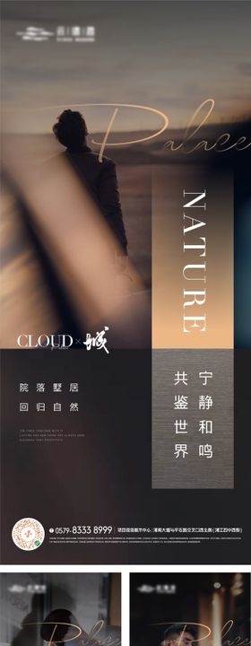 地产高端价值点海报