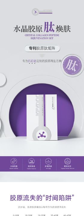 水晶胶原肽焕肤套盒详情页