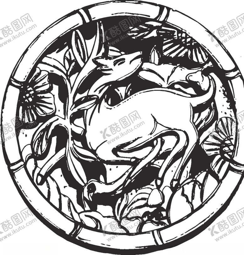 编号：91509409260444583067【酷图网】源文件下载-镂空花图案