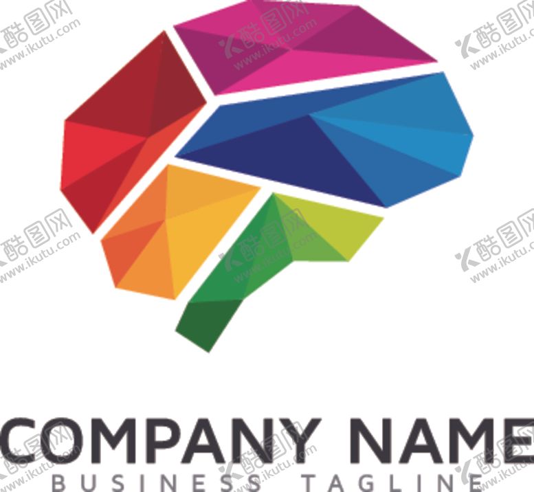 编号：93246810302357065746【酷图网】源文件下载-电子大脑LOGO