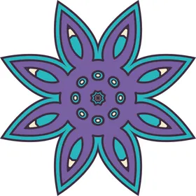 复古花纹图案