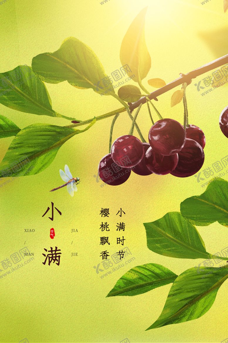 编号：49872309152307325748【酷图网】源文件下载-小满节气传统活动宣传海报素材