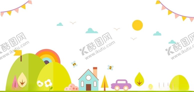 编号：68297305082233103954【酷图网】源文件下载-卡通风景