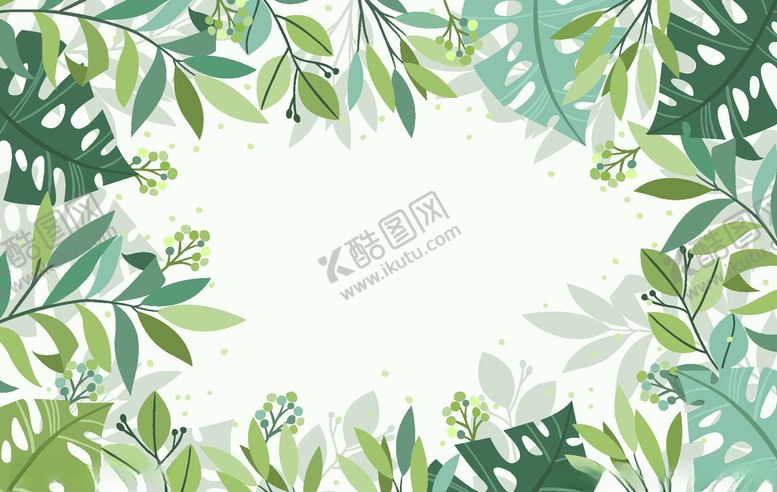 编号：39229109240346144661【酷图网】源文件下载-叶子背景
