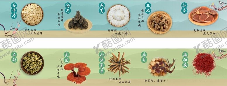 编号：94817202260517577407【酷图网】源文件下载-中药药材展板