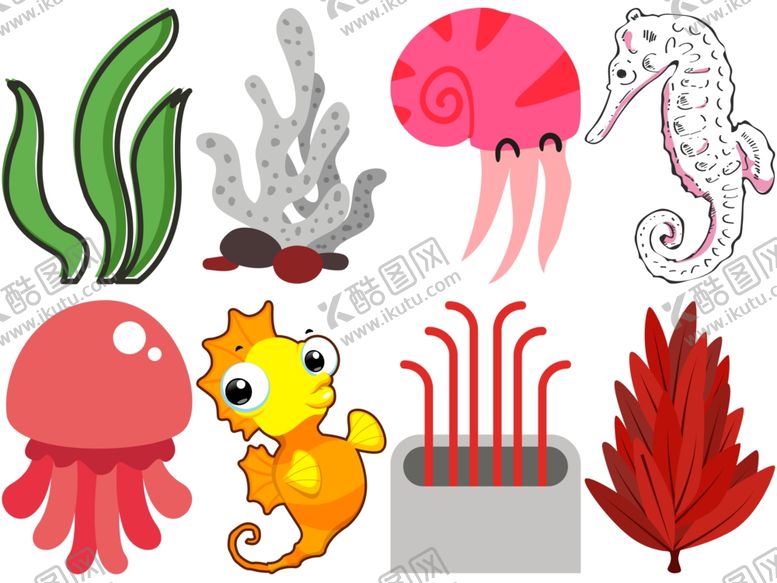 编号：55405006171350519410【酷图网】源文件下载-海洋生物