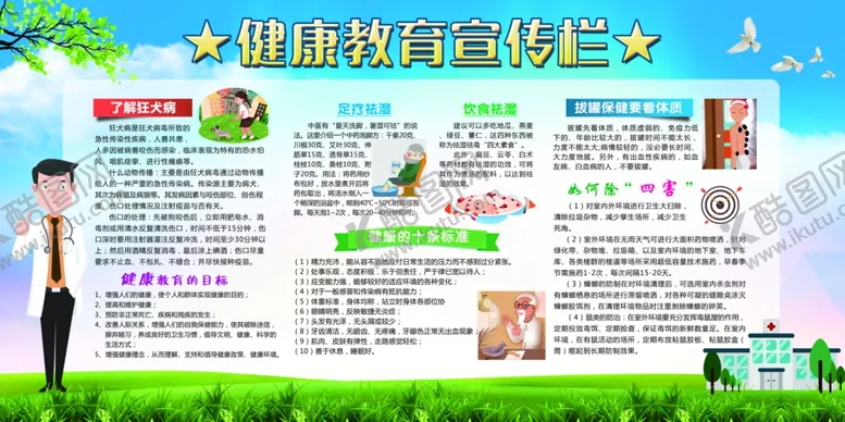 编号：60138603282107501201【酷图网】源文件下载-健康教育知识宣传活动海报素材