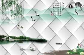 花卉背景墙
