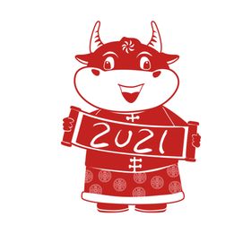 牛年剪纸