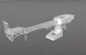 C4D模型工厂设备