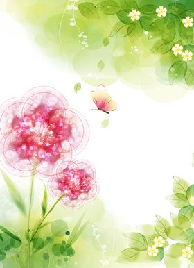 蝴蝶花环
