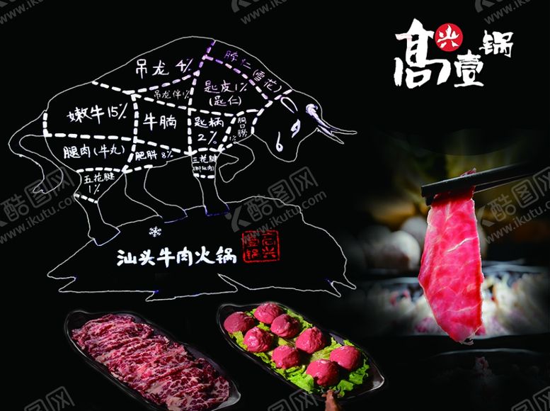 编号：58014109291941345671【酷图网】源文件下载-高兴一锅海报