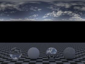 C4D天空贴图HDR贴图