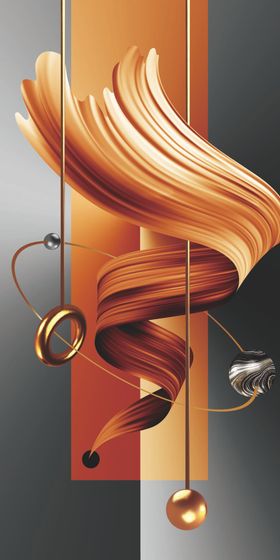 抽象几何装饰画