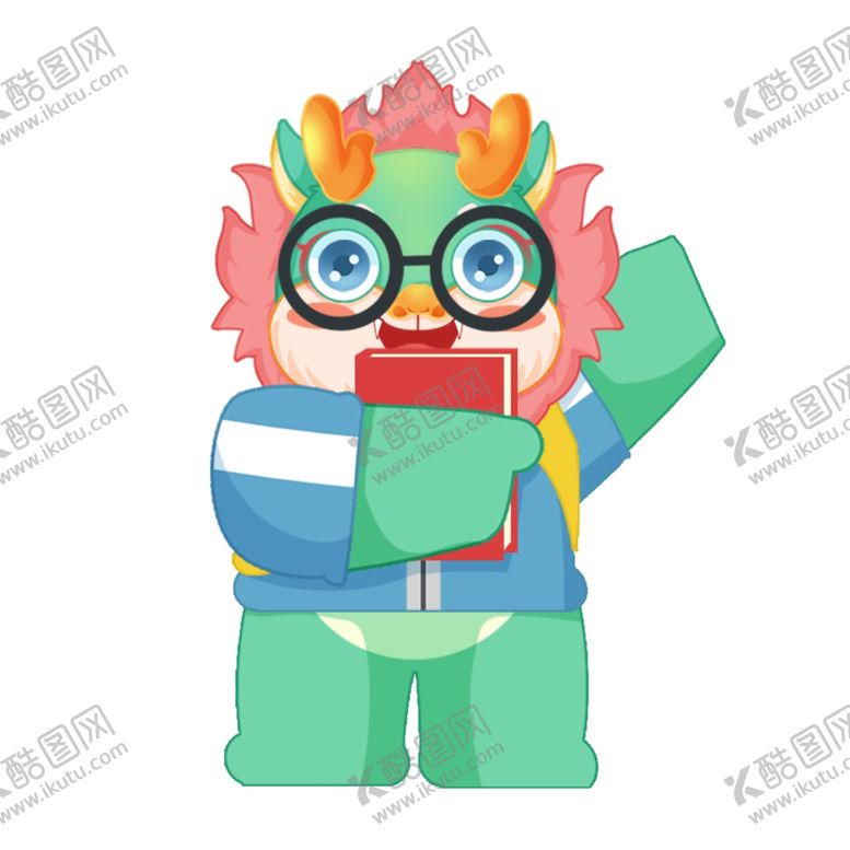 编号：25823412090305575983【酷图网】源文件下载-卡通龙形象