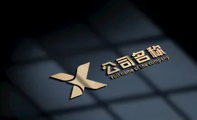 X字母科技变形logo