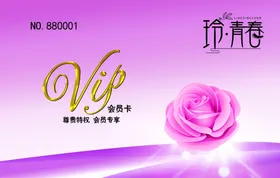 美容养生会所会员卡VIP