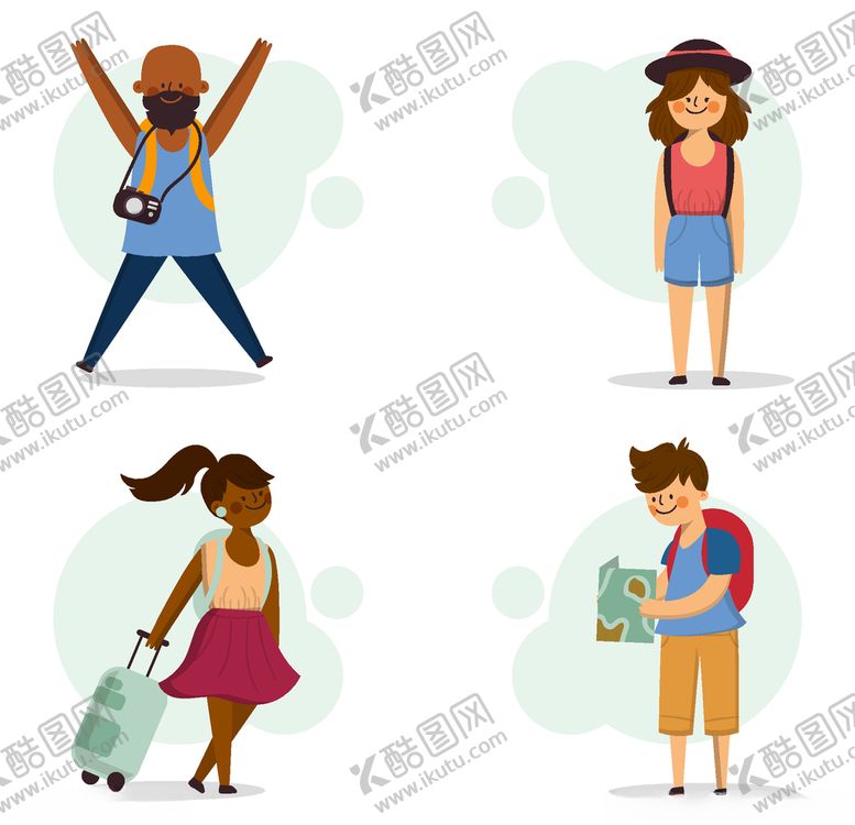 编号：11086005131651337397【酷图网】源文件下载-旅客游客