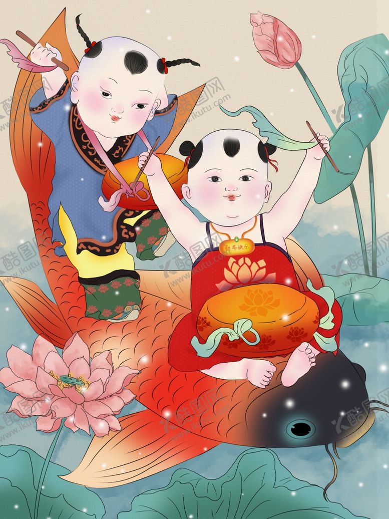 编号：53682906170728349791【酷图网】源文件下载-年画