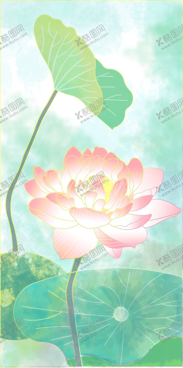 编号：82635209210856279120【酷图网】源文件下载-荷花psd