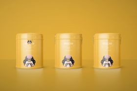 咖啡铁罐样机
