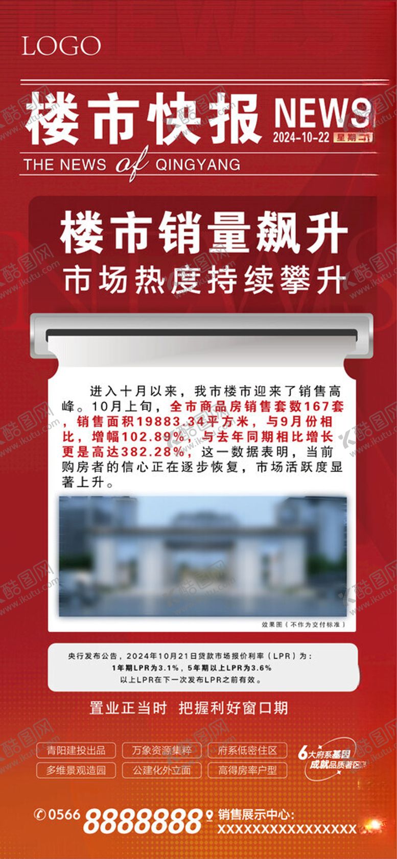 编号：99365801200055046839【酷图网】源文件下载-房地产政策利好宣传