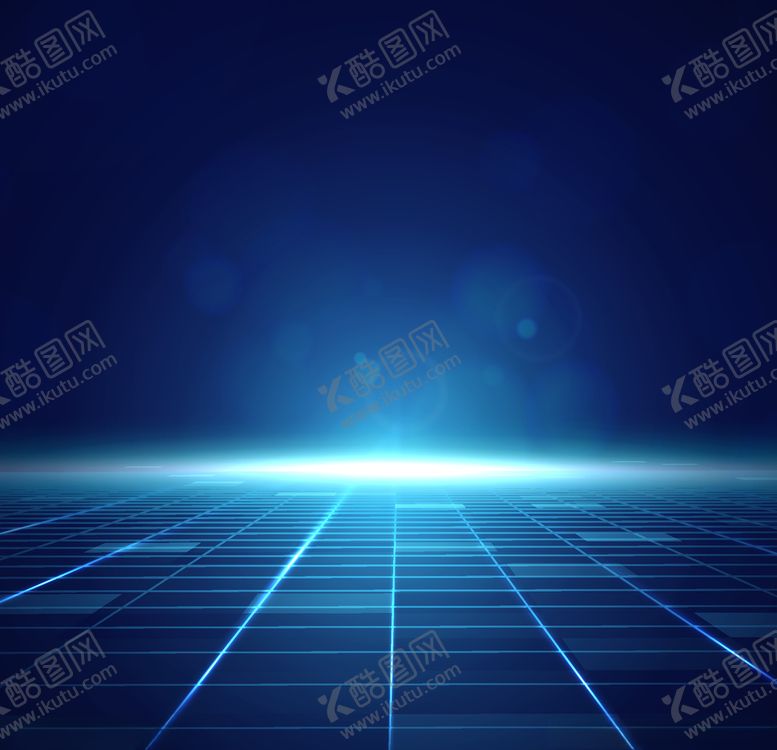 编号：41452607080626517556【酷图网】源文件下载-蓝色科技光谱背景