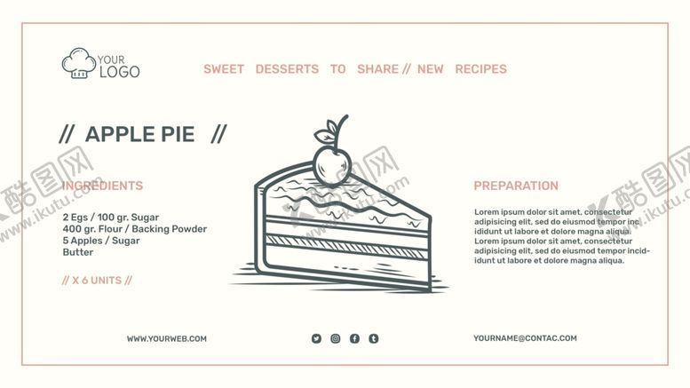 编号：75830609261228589511【酷图网】源文件下载-手绘蛋糕BANNER