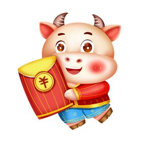 牛卡通形象(40)