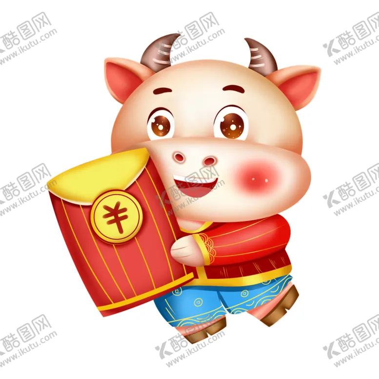 编号：44214904190429133592【酷图网】源文件下载-卡通牛形象