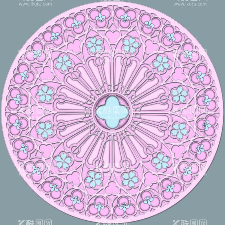 编号：27081803191806553493【酷图网】源文件下载-欧式童话圆花纹