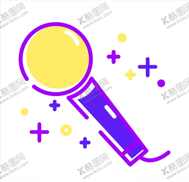 编号：73049204171243189139【酷图网】源文件下载-矢量卡通话筒