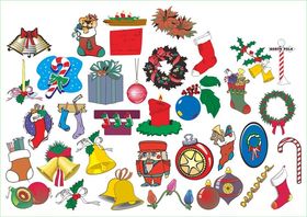圣诞礼物圣诞元素圣诞节