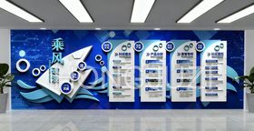 公司历程形象墙