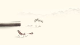 房地产绿色生态森系氧吧价值点海报单图