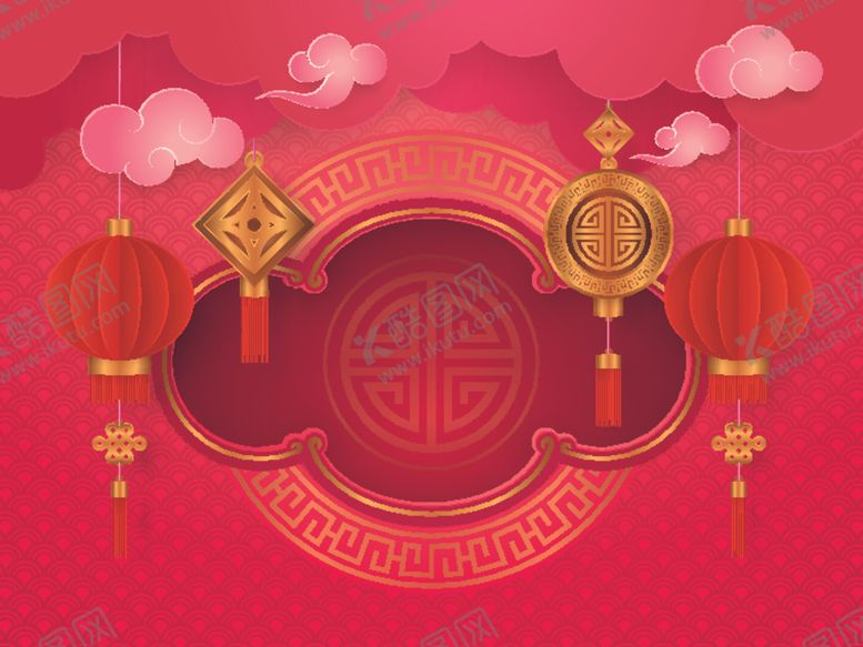 编号：53964507010355443512【酷图网】源文件下载-新年海报