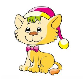 卡通小猫