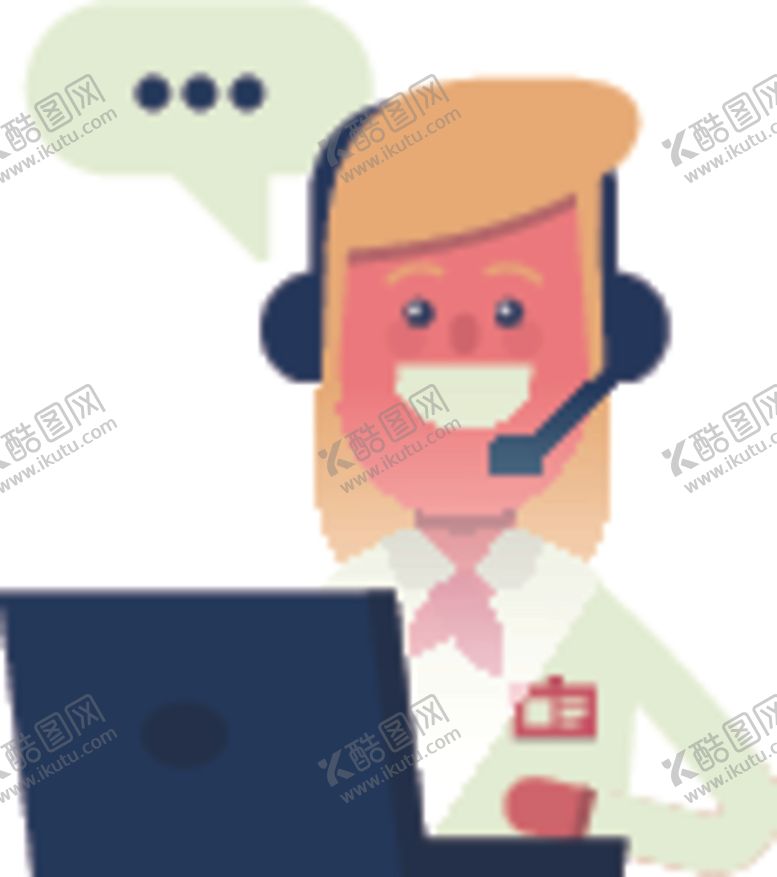 编号：63839805081340492367【酷图网】源文件下载-女客服